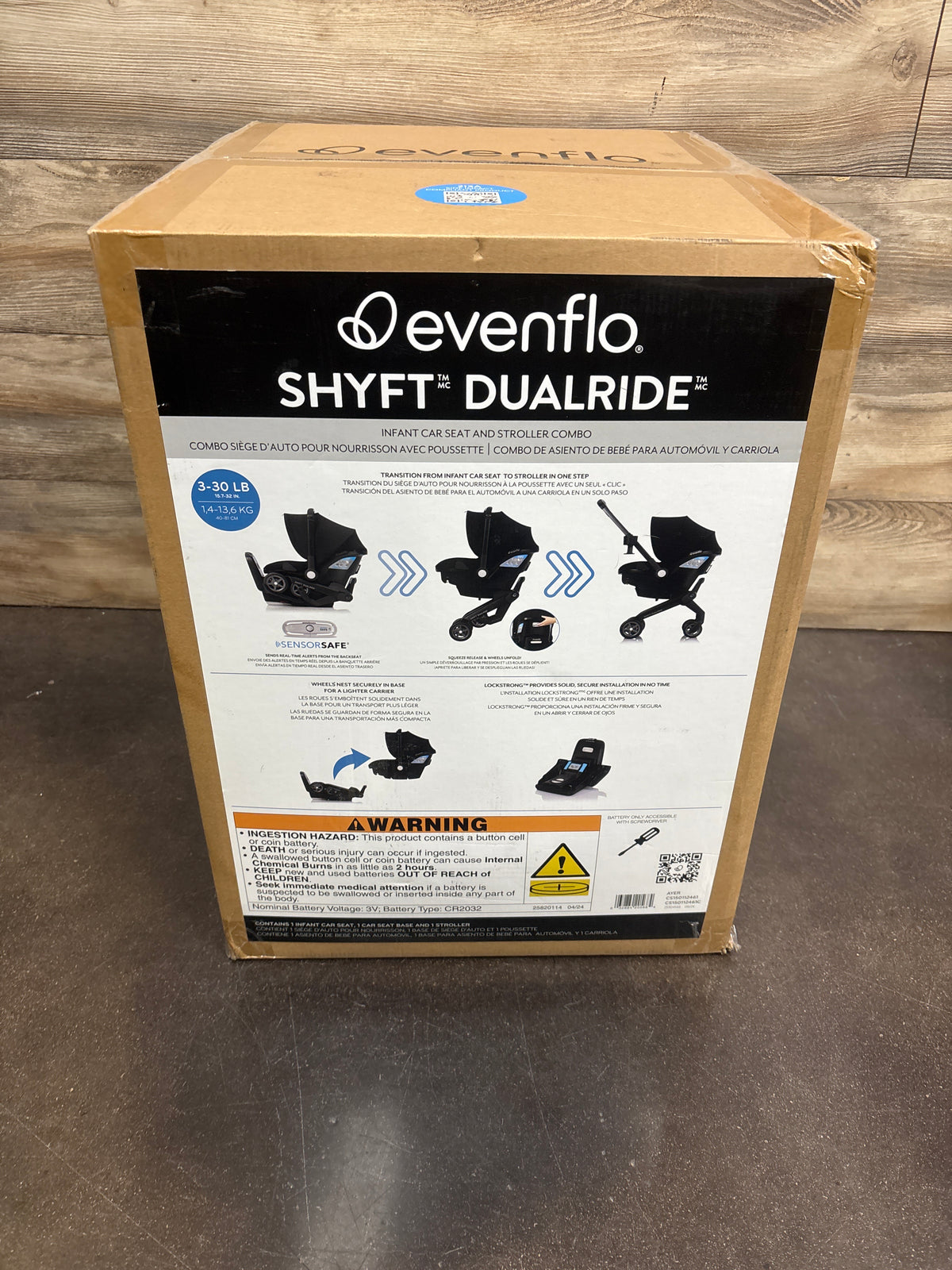 NEW Evenflo Shyft DualRide Infant Car Seat & Stroller Travel System in Ayer Pink