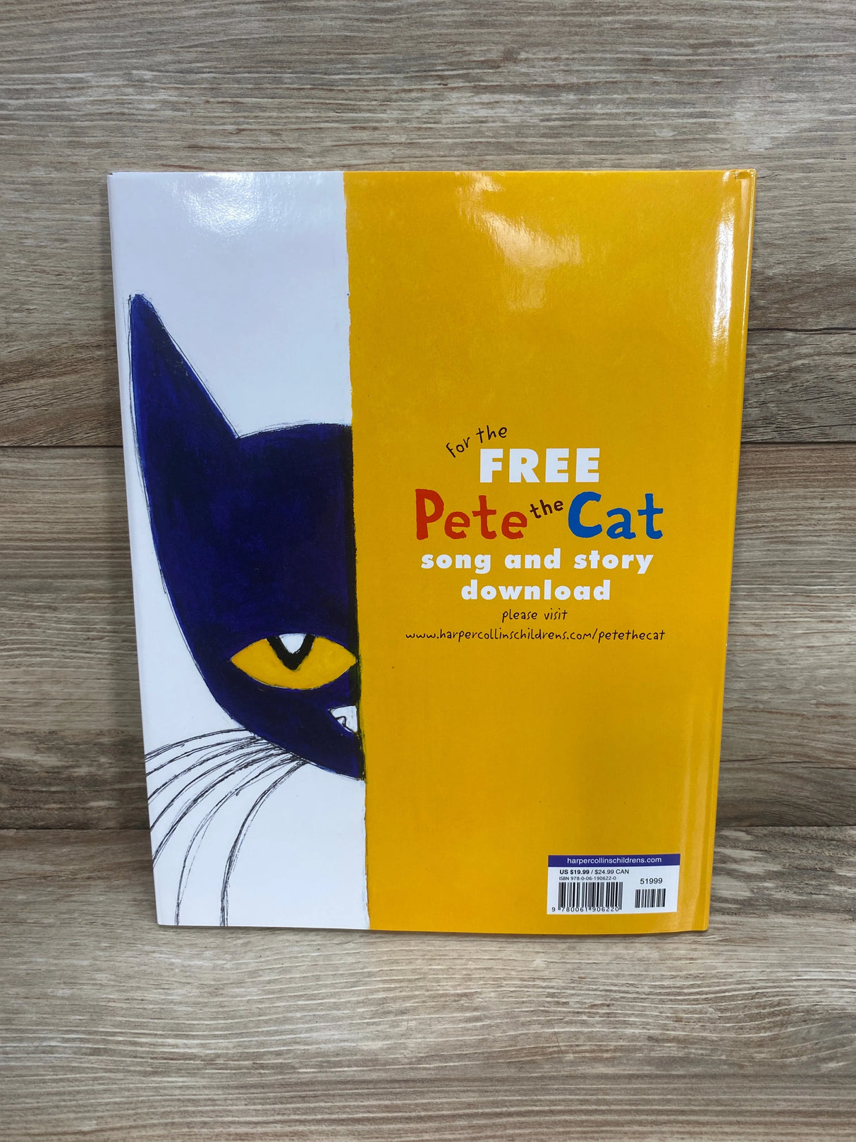 Pete the Cat: I Love My White Shoes Hardcover Book