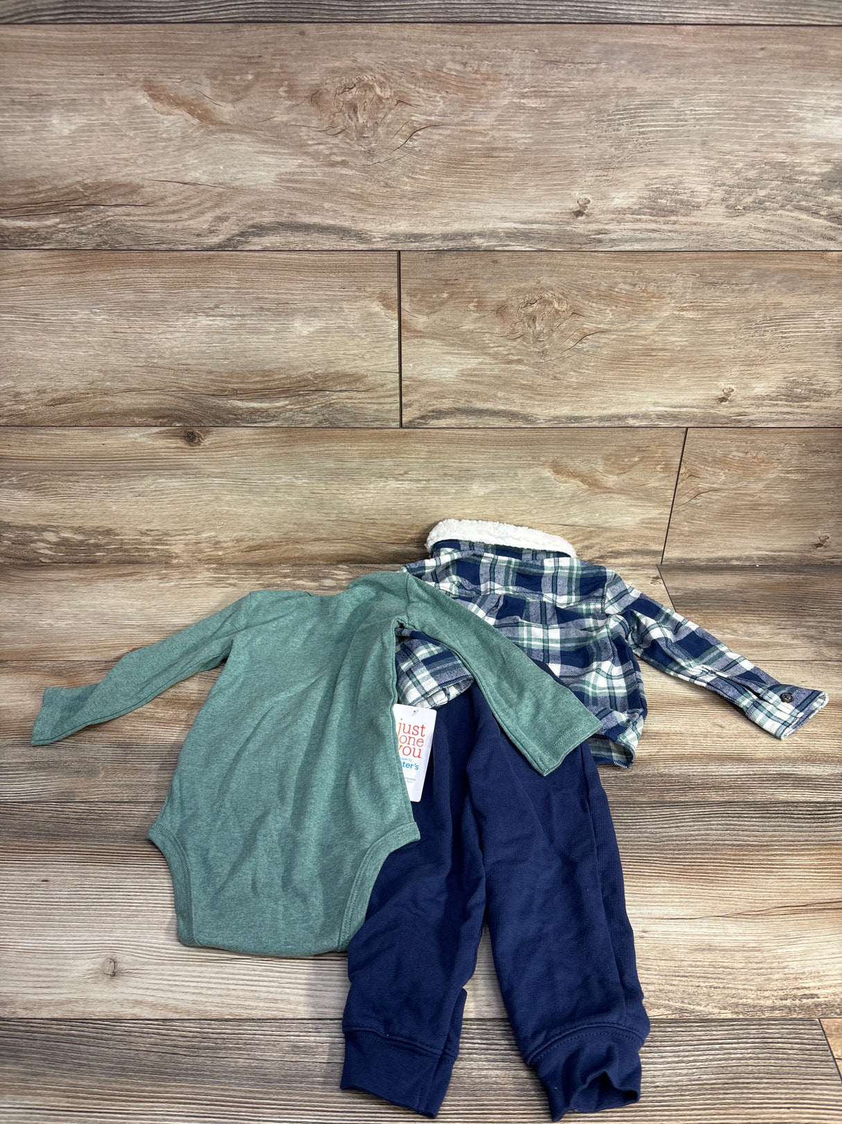 NEW Just One You 3pc Set Blue/Green sz 18m
