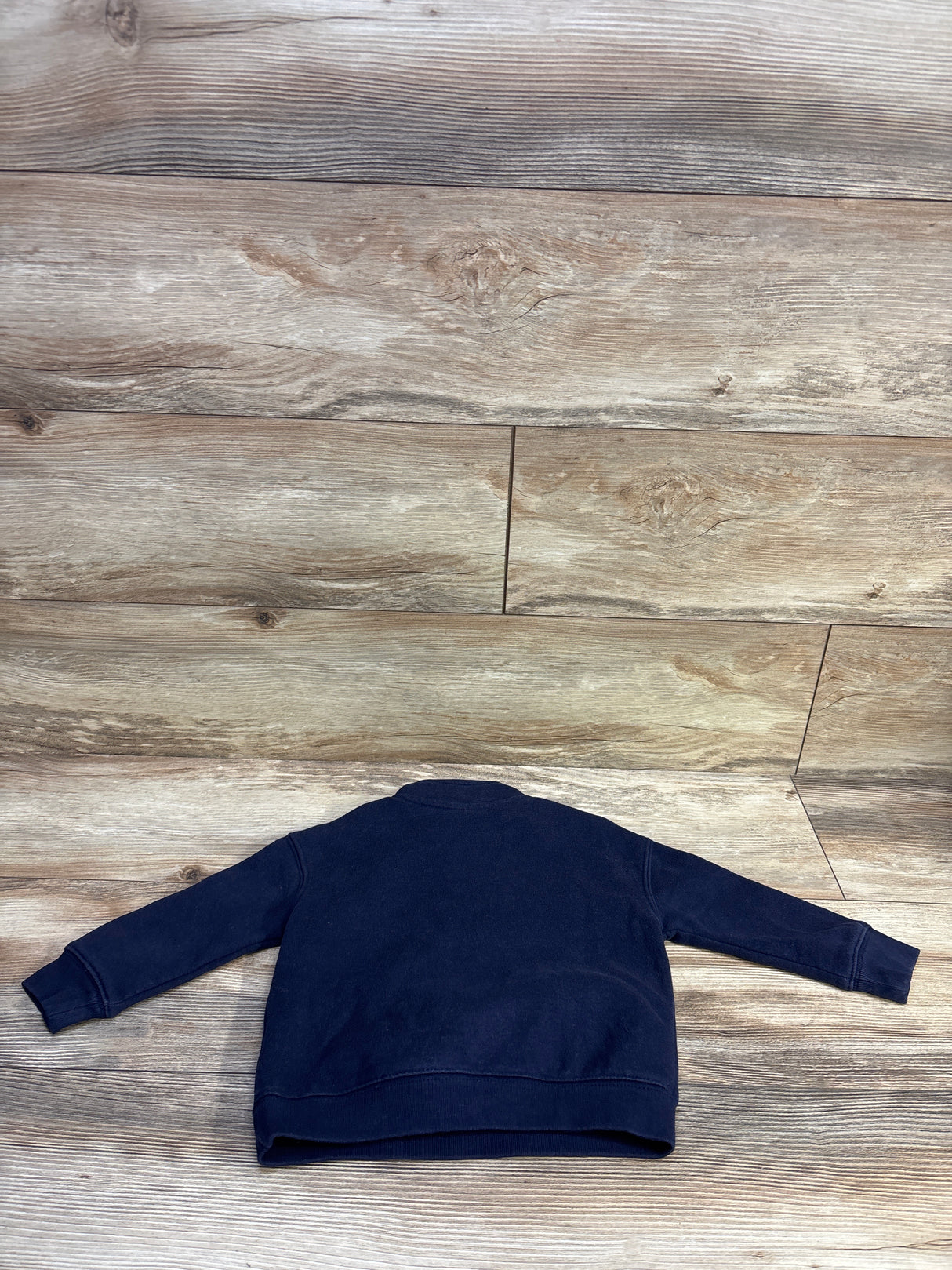 Baby Gap VintageSoft Quarter-Zip Pullover Sweatshirt Navy sz 18-24m