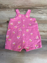 Cat & Jack Floral Romper pink sz 6-9m - Me n Mommy To Be