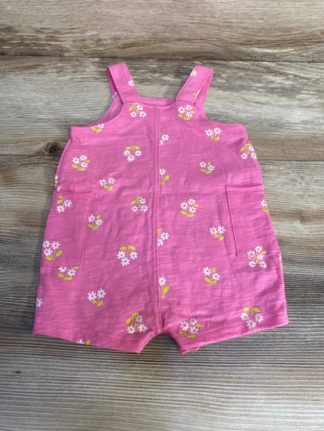 Cat & Jack Floral Romper pink sz 6-9m - Me n Mommy To Be