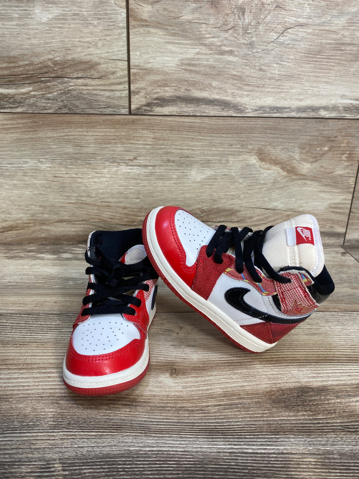 Marvel x Air Jordan 1 Retro High OG TD "Next Chapter" Sneakers, Red sz 7c