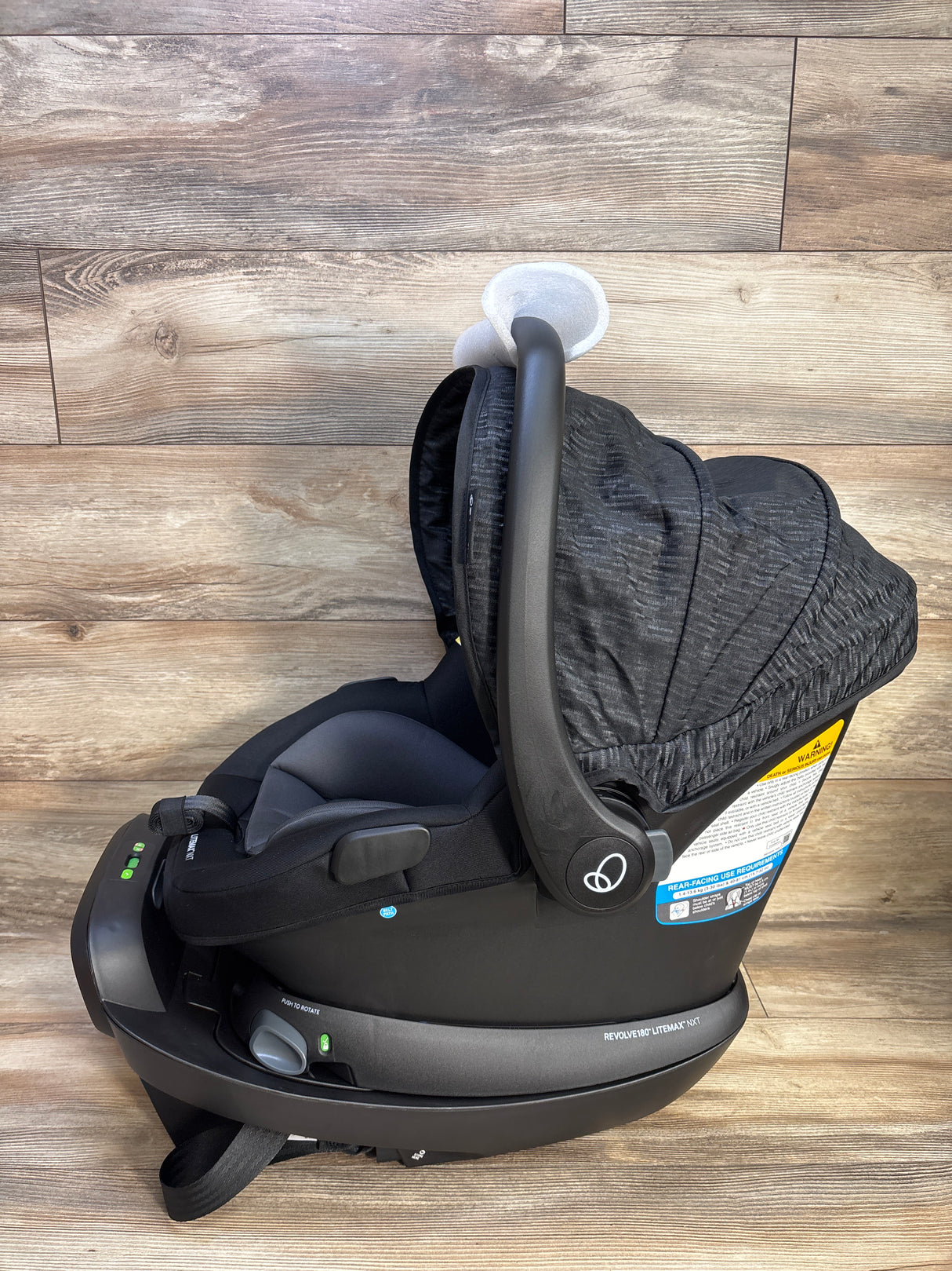 NEW Evenflo Shyft Intuiti Travel System with Revolve180 LiteMax NXT Car Seat-Black Shale