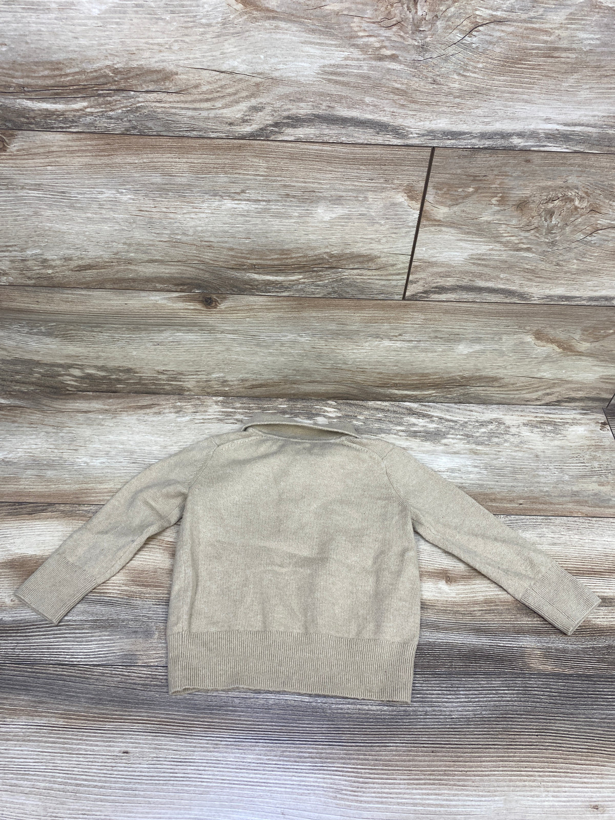 Baby Gap Knit Polo Shirt Tan sz 18-24m