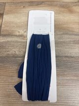 NEW Baby Bling Knotted Bow Headband Navy One Size