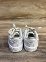 Nike Force 1 Low TD 'Triple White' Sneakers sz 2c