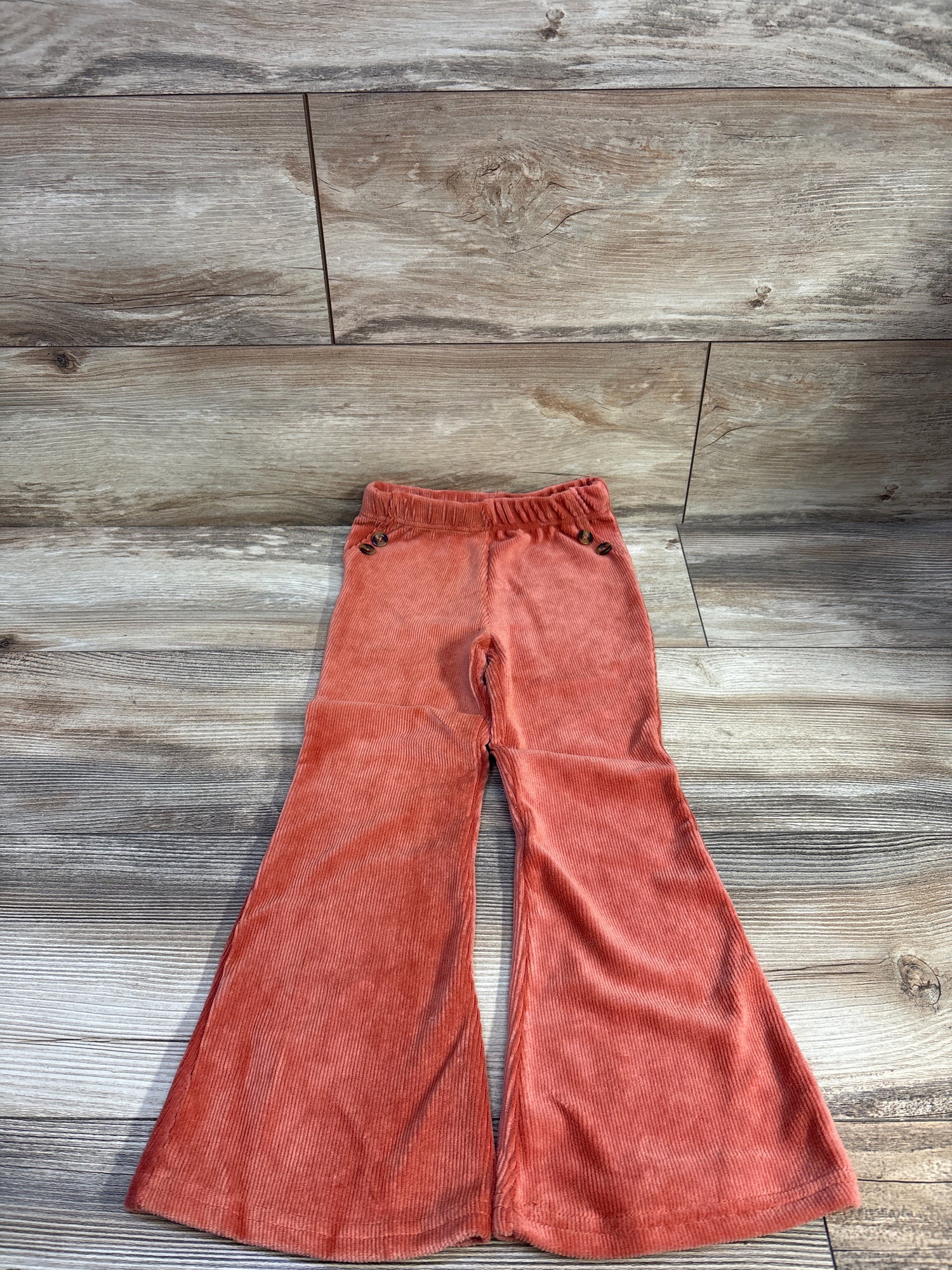 Flared Corduroy Pants Orange sz 4T