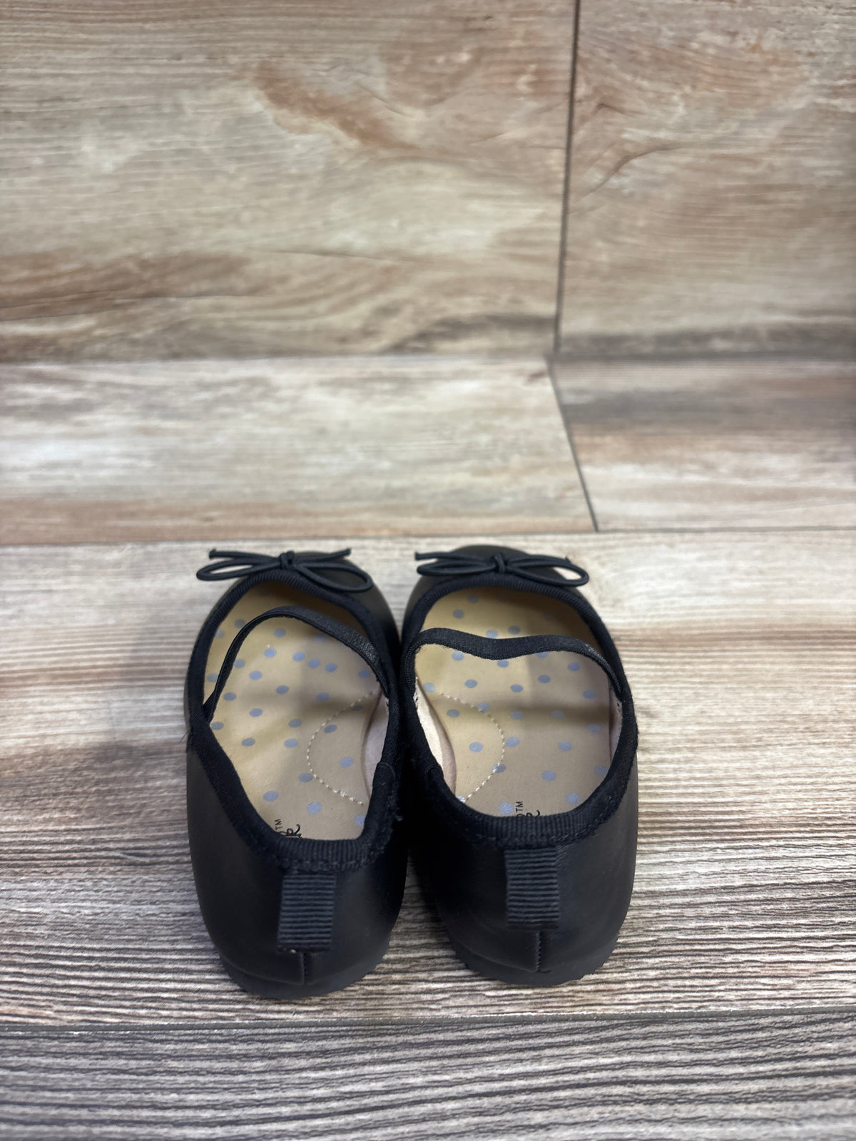 Cat & Jack Nora Ballet Flats Black sz 6c
