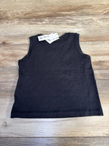 NEW Zara Sleeveless Shirt Black sz 18-24m