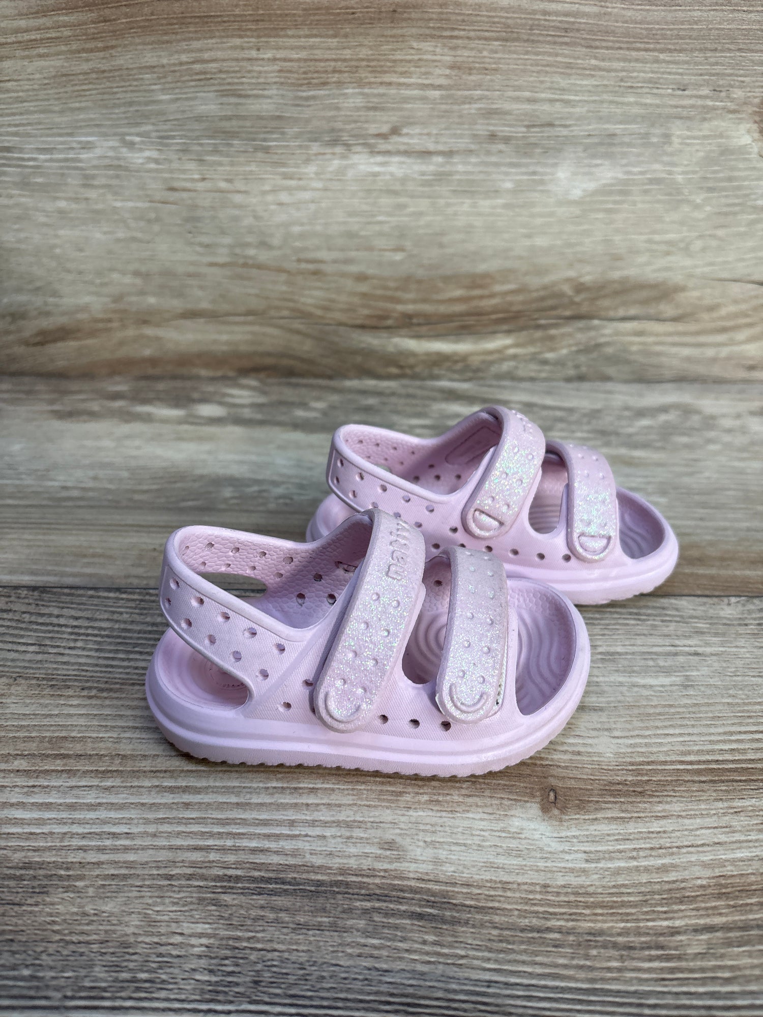 Native Chase Bio-Bling Sandals Pink sz 4c