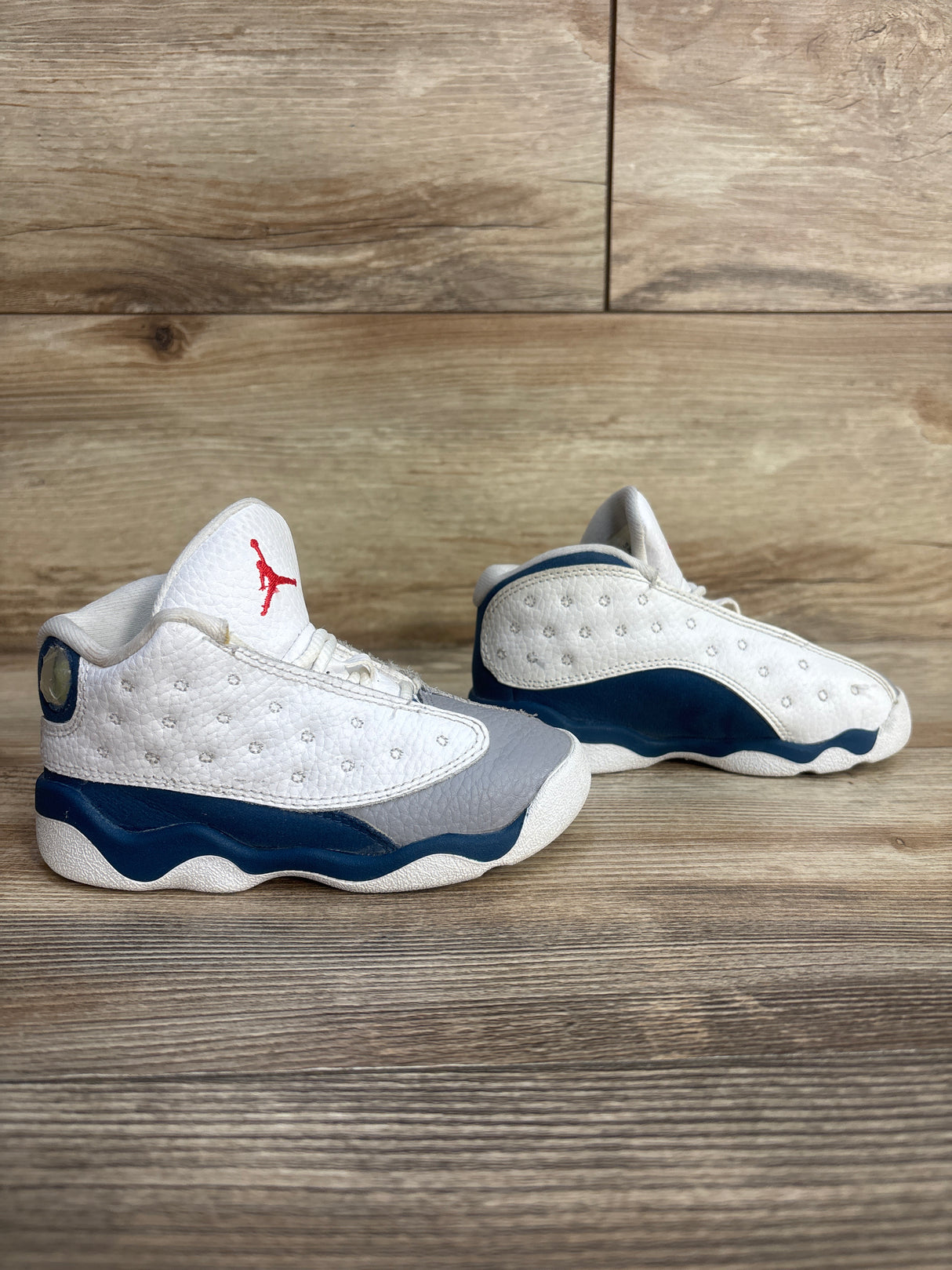 Air Jordan 13 Retro TD 'French Blue' Sneakers White sz 9c