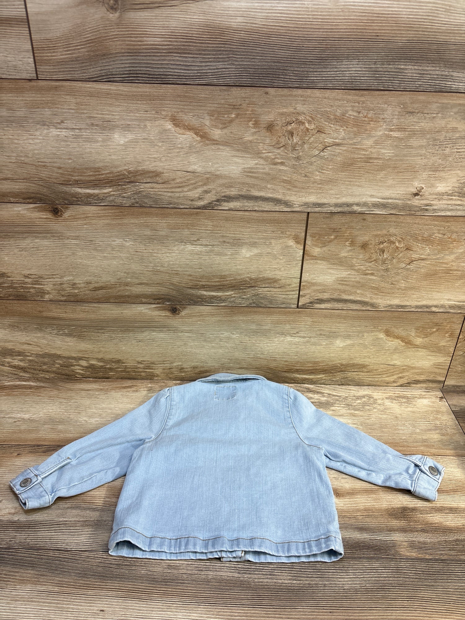 OshKosh Embroidered Denim Jacket Blue sz 2T