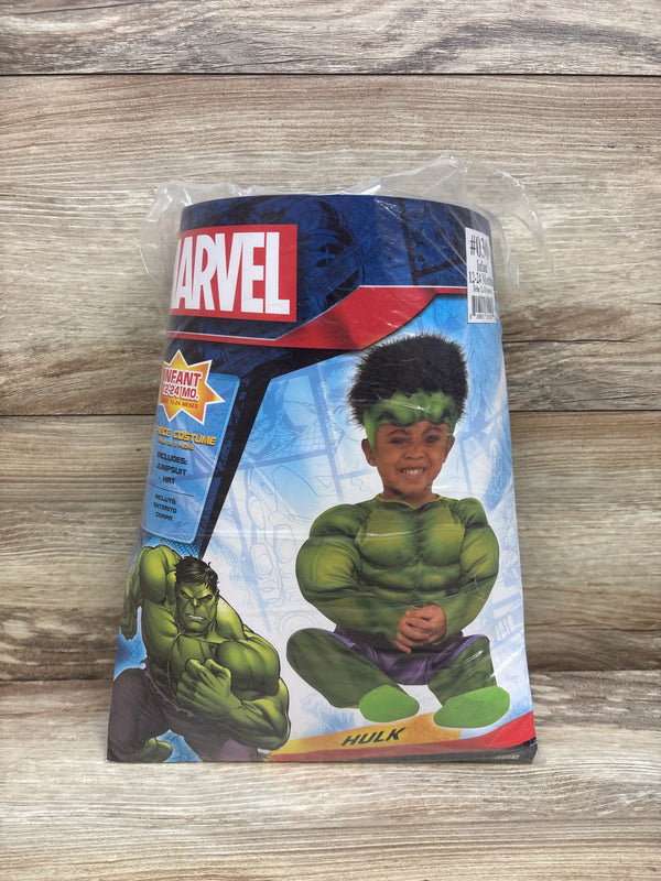 Suit Yourself 2pc Marvel Hulk Costume Green sz 12-24m