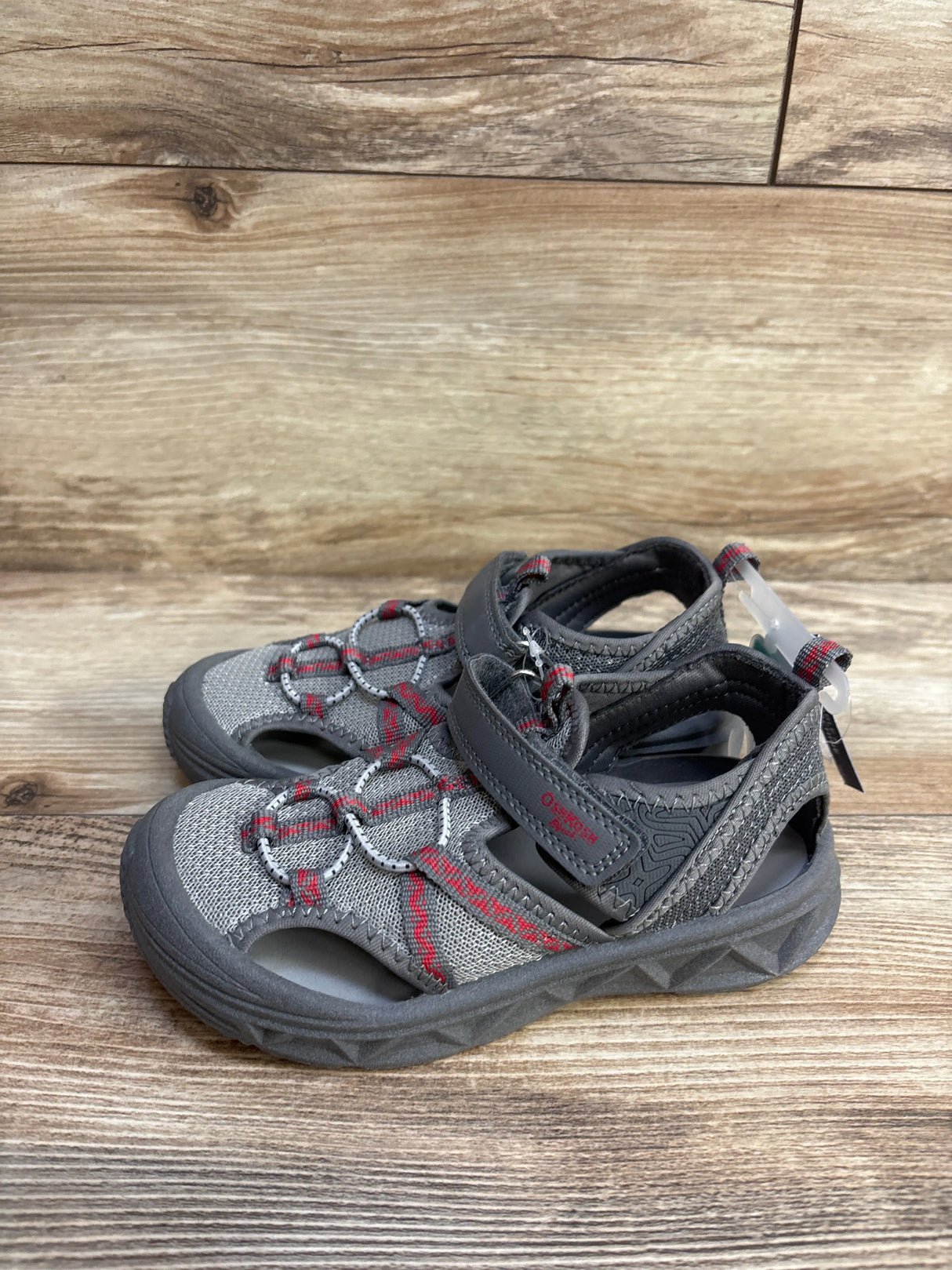 NEW OshKosh Abe Sandals Grey sz 12c