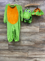 Celebrate Baby T-Rex 3pc Costume Green sz 12-18m