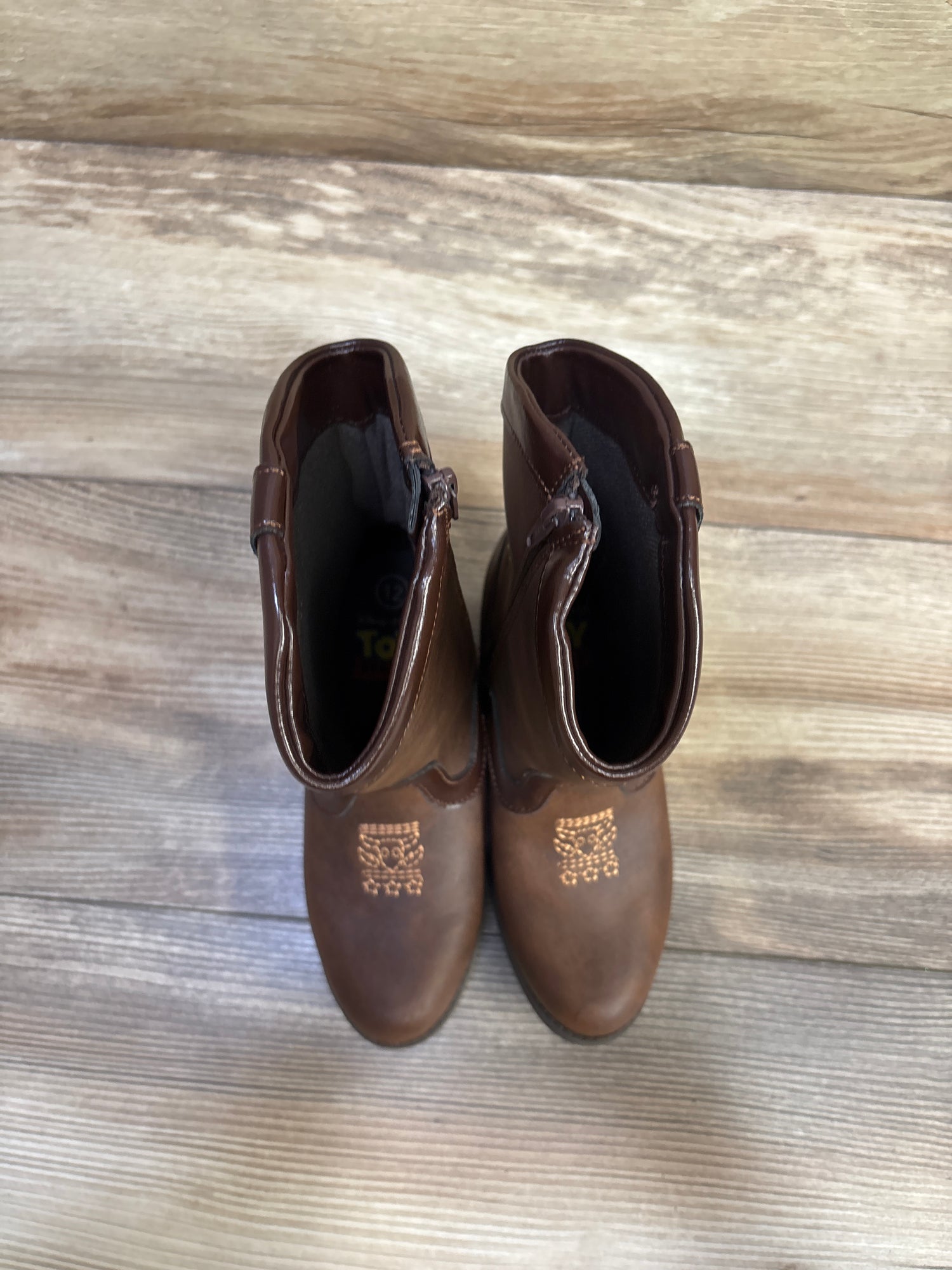 Toy Story Woody Western Boots Brown sz 12c