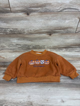 Banke Tang Heavy Halloween Pullover Sweatshirt Orange sz 5T