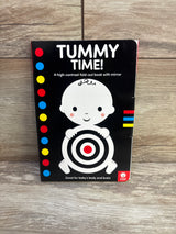 Tummy Time!: A High-Contrast Fold-Out Book with Mirror