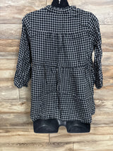 Isabel Maternity Button Down Shirt Black sz Large
