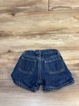 Old Navy High-Waisted Embroidered Mariner Jean Shorts Blue sz 4T