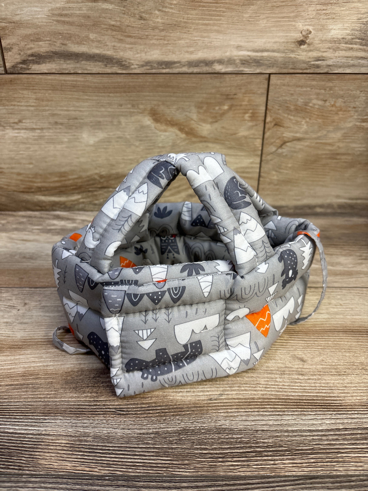 PandaEar Protective Hat Helmet for Crawling & Walking - Grey sz 6-36m