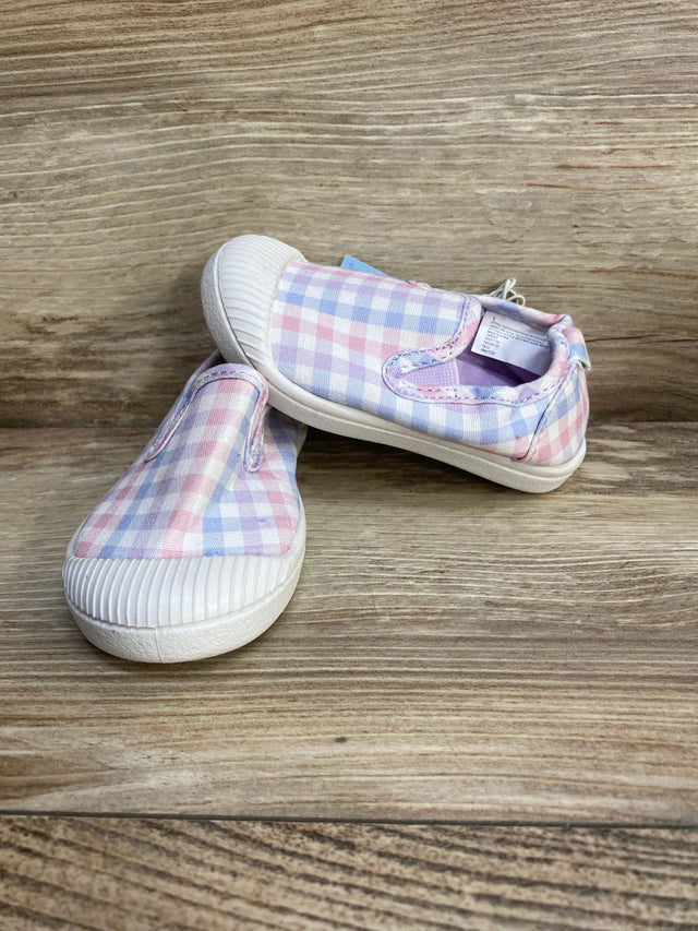 NEW Cat & Jack Kaleigh Slip-On Sneakers Lilac sz 5c - Me n Mommy To Be