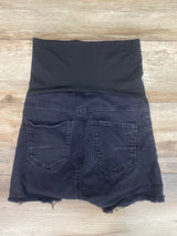 Song Maternity Full Panel Shorts Black sz Small