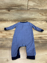 7 For All Mankind Thermal Coverall Blue sz 3-6m