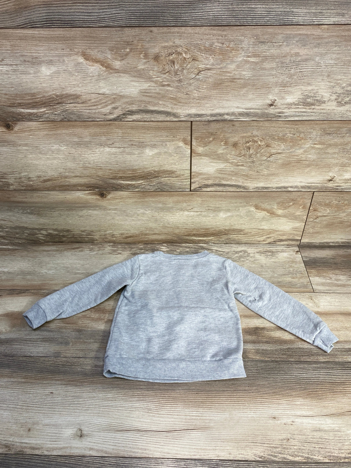 Disney Minnie Mouse Pull Over Sweater Grey sz 4T