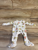Burts Bees Baby Sleeper White sz Newborn