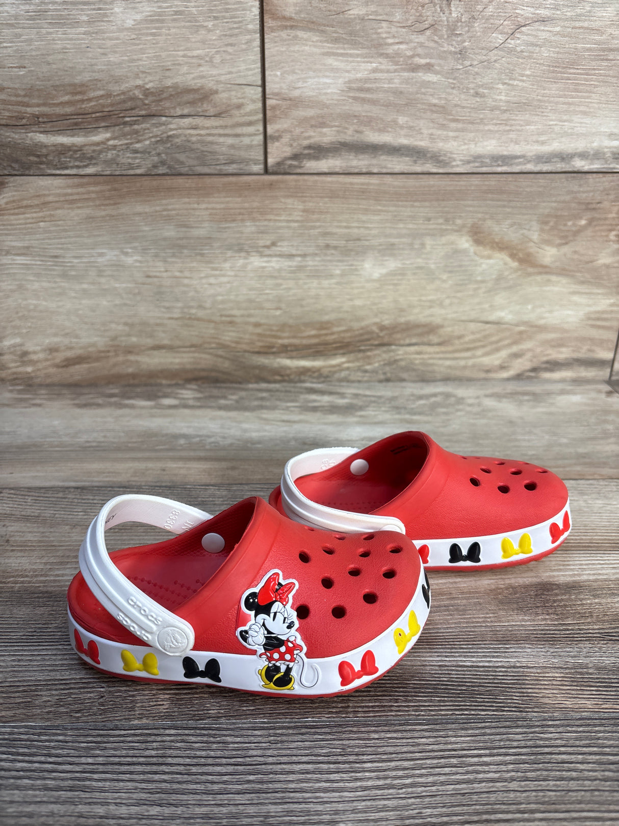 Crocs Minnie Mouse Clogs Red sz 8c