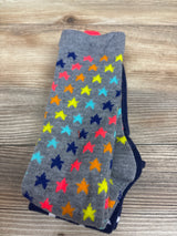 NEW Cat & Jack Knee-High Socks Rocketship/Stars 2pk sz Medium 9c-2.5Y