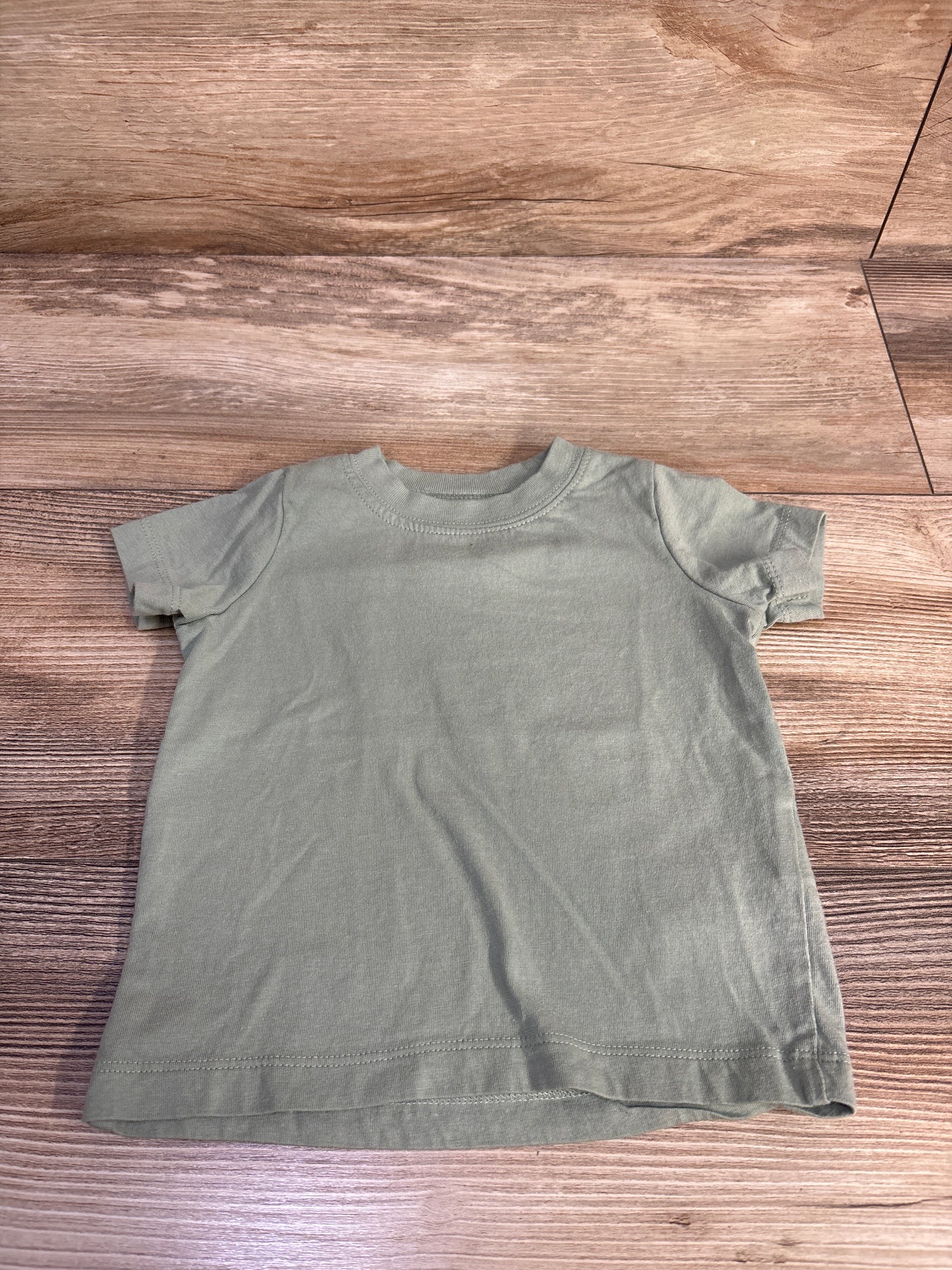 Carter's Short Sleeve Solid Shirt Green sz 12m