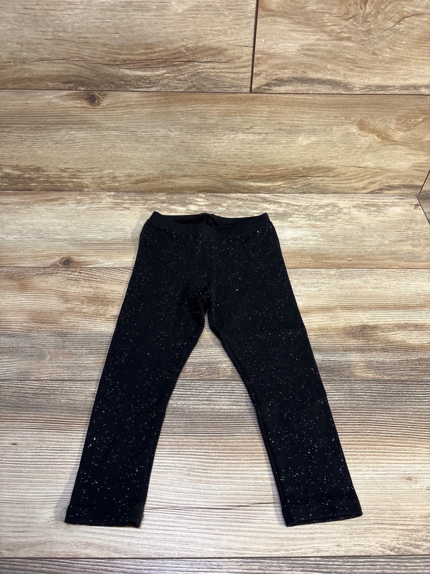 Cat & Jack Sparkly Leggings Black sz 2T