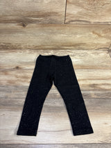 Cat & Jack Sparkly Leggings Black sz 2T