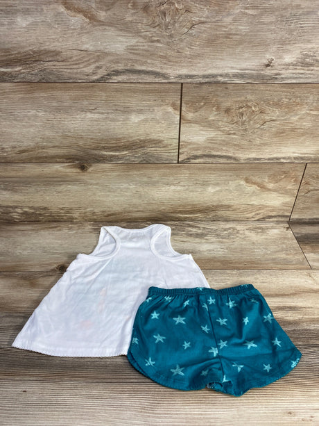 Just One You 2pc Seahorse Pajama set White sz 2T - Me n Mommy To Be