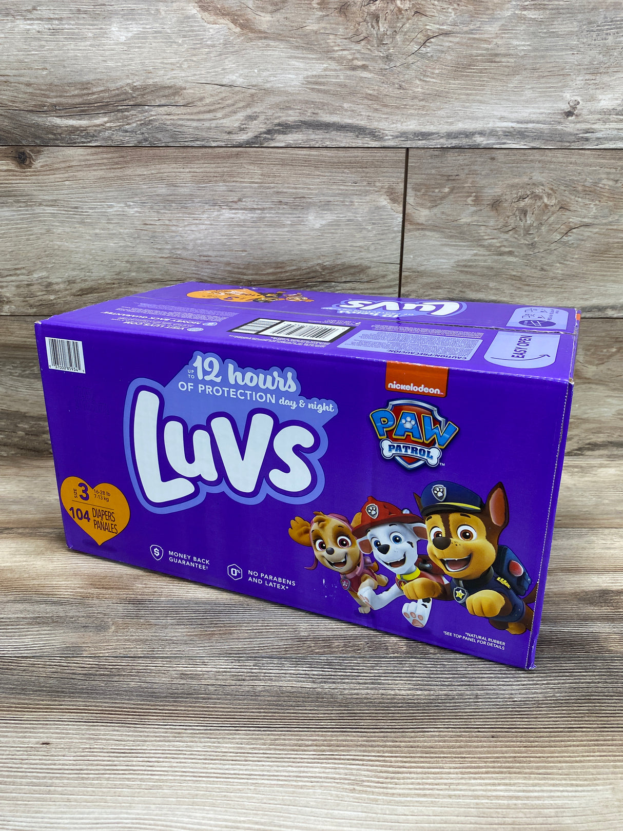 NEW Luvs Baby Diapers 104ct  Size 3