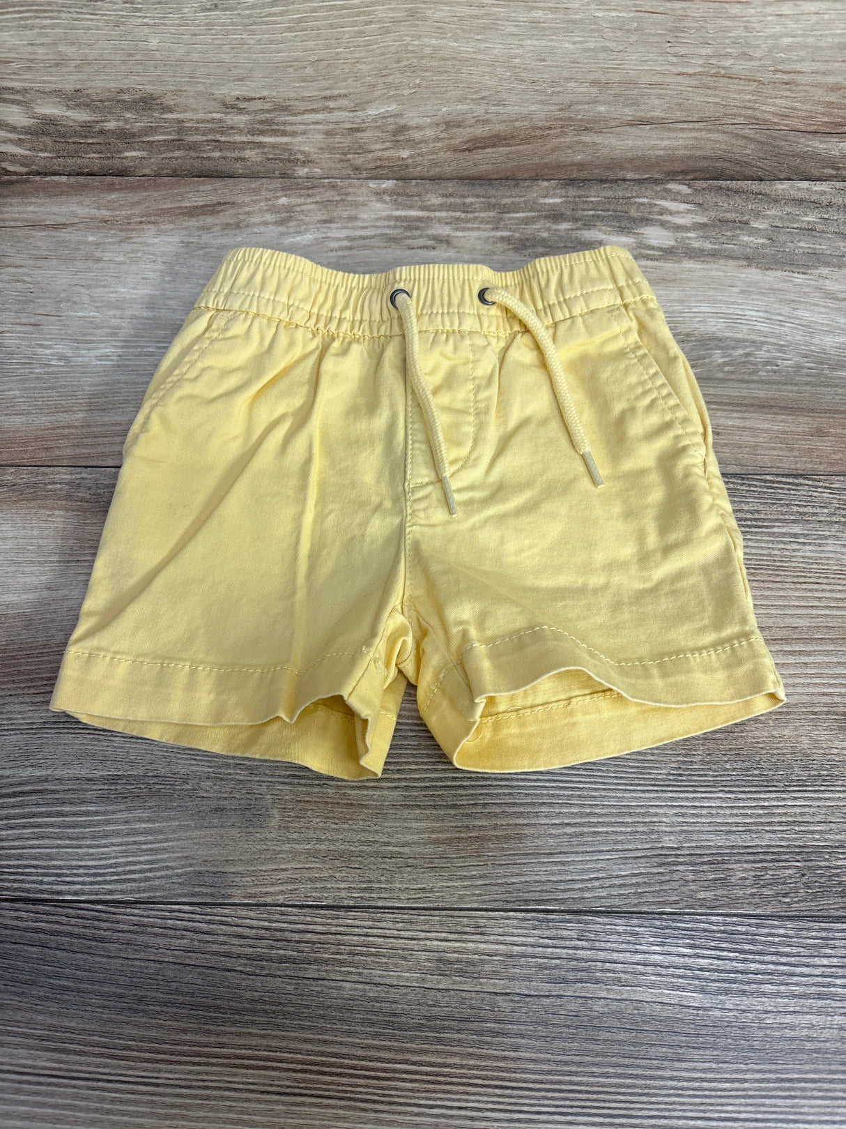 Baby Gap Pull On Shorts Yellow sz 12-18m