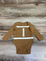 Old Navy Football Bodysuit Brown sz 6-12m