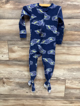 Carter's Sleeper Navy sz 3T