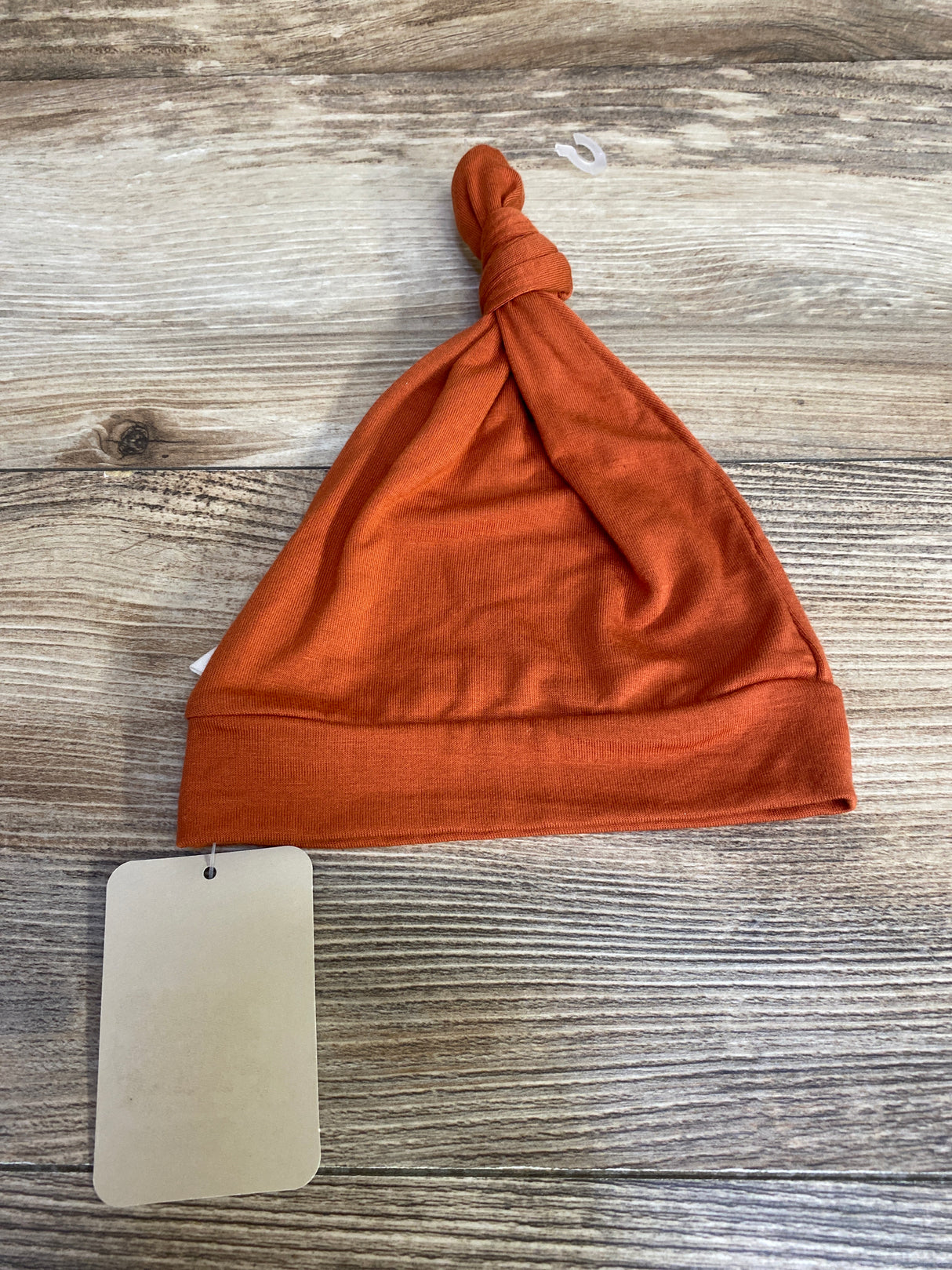 NEW Tenth & Pine Bamboo Top Knot Hat in Rust