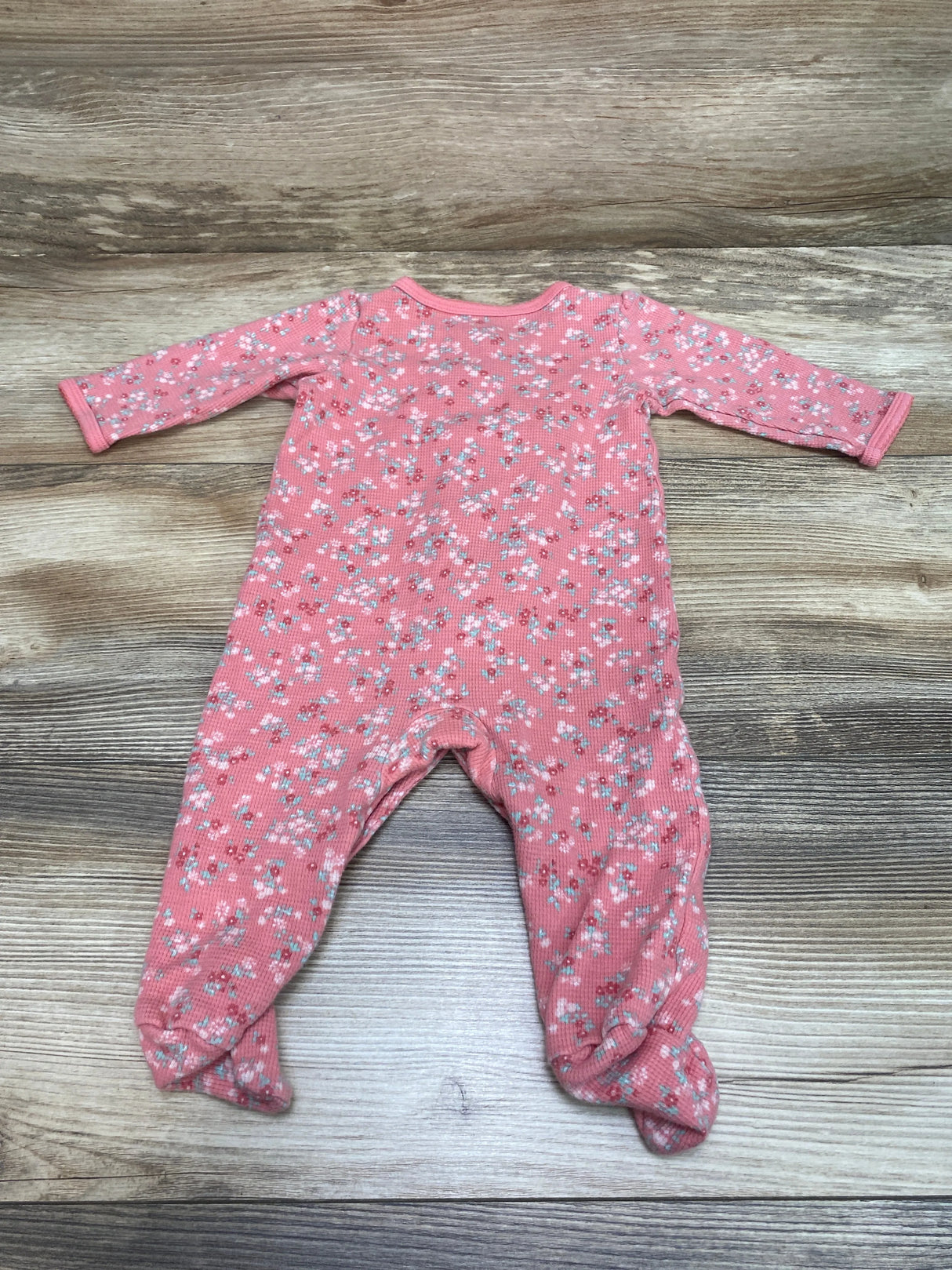 Carter's Floral Sleeper Pink sz 6m