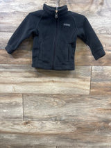 Columbia Full Zip Fleece Black sz 12-18m