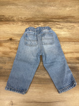 Old Navy Distressed Pull-On Jeans Blue sz 6-12m