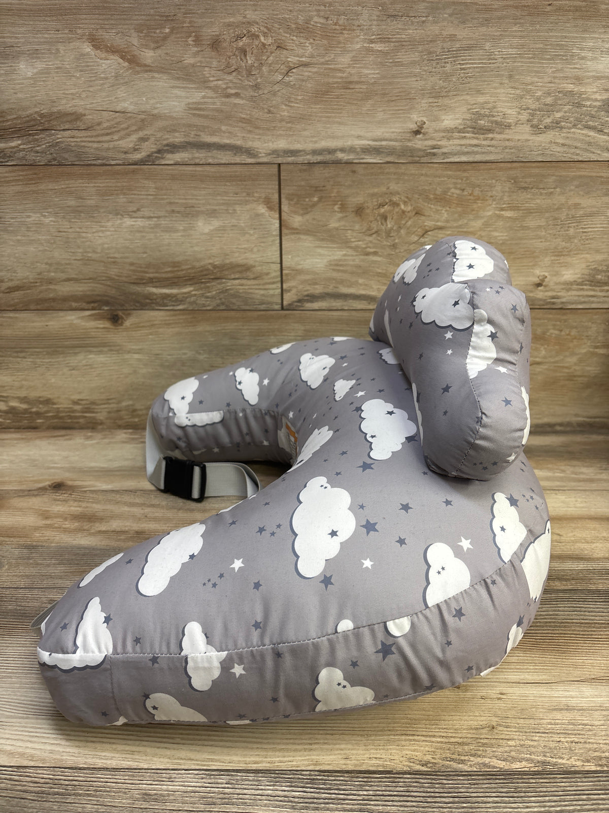 Pillani Nursing Pillow with Waist Strap, Grey