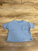 Old Navy Pocket Shirt Blue sz 3-6m