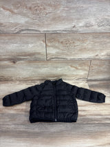 Wonder Nation Lightweight Puffer Jacket Black sz 12m