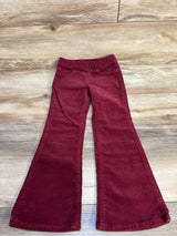 H&M Flared Corduroy Treggings Maroon sz 5T