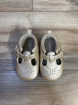 Just One You Stella Pre Walker Closed Toe Sandals Gold sz 2/3c